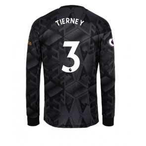 Arsenal Kieran Tierney #3 Bortatröja 2022-23 Långärmad